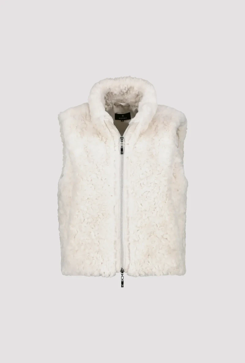 Monari Cropped-Weste mit Taschen Kostenlose Rückgabe