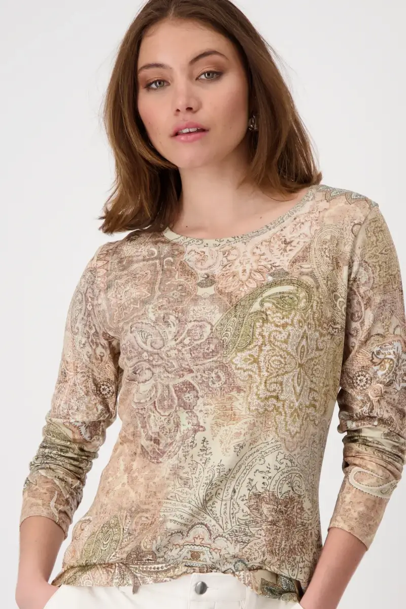 Monari Shirt mit Paisleymuster Begrenzte Freigabe