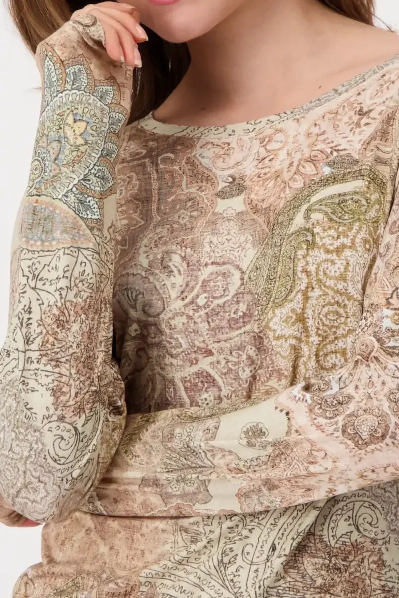 Monari Shirt mit Paisleymuster Begrenzte Freigabe