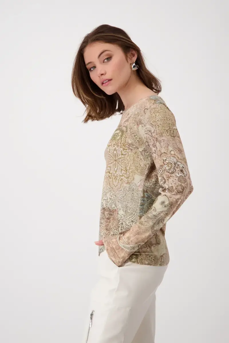 Monari Shirt mit Paisleymuster Begrenzte Freigabe