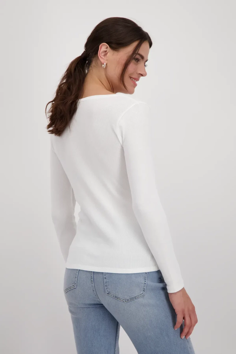 Monari Basic Shirt aus Pima Baumwolle Bis zu 50% Rabatt
