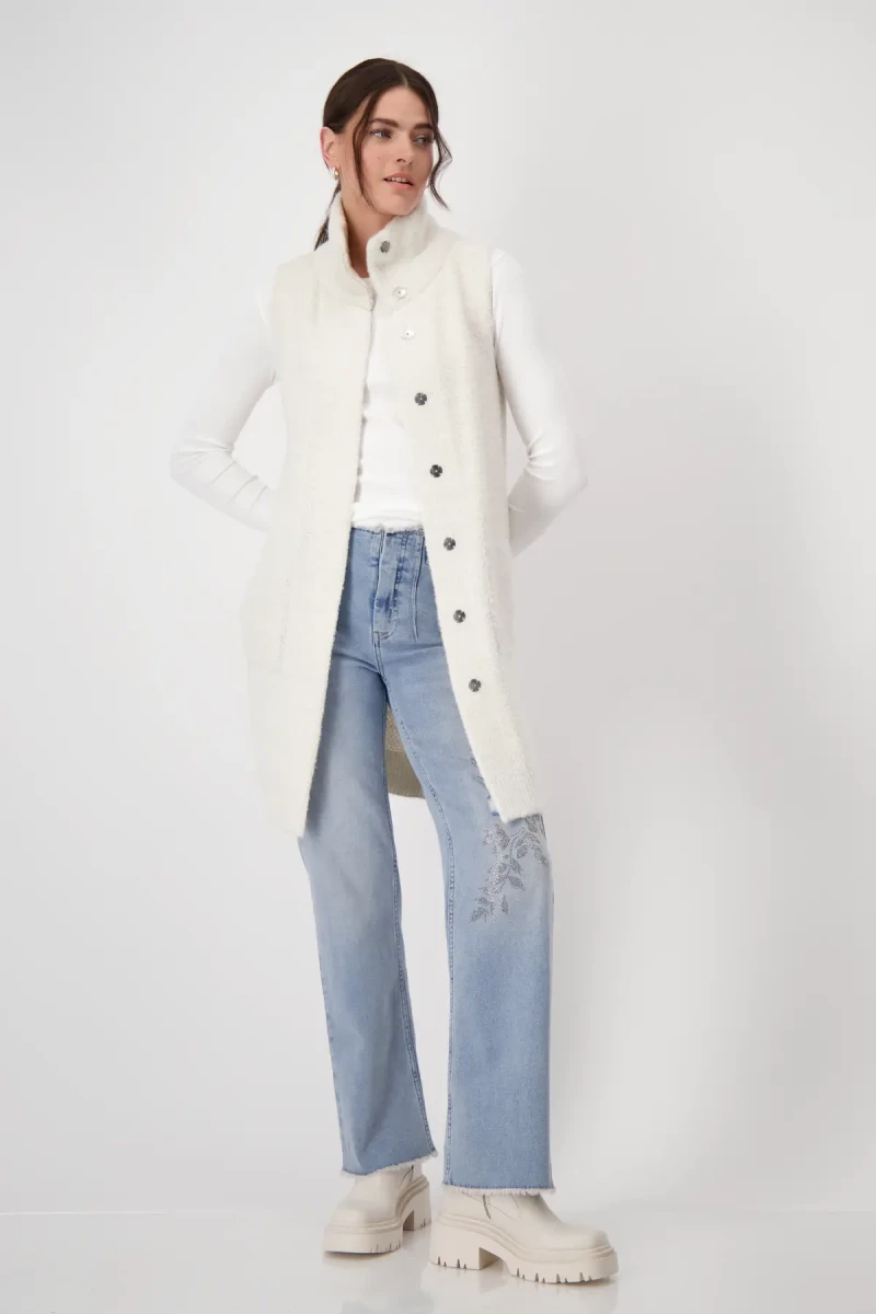 Monari Basic Shirt aus Pima Baumwolle Bis zu 50% Rabatt