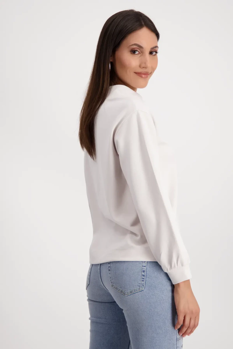 Monari Sweatshirt mit Stehkragen Nur für heute
