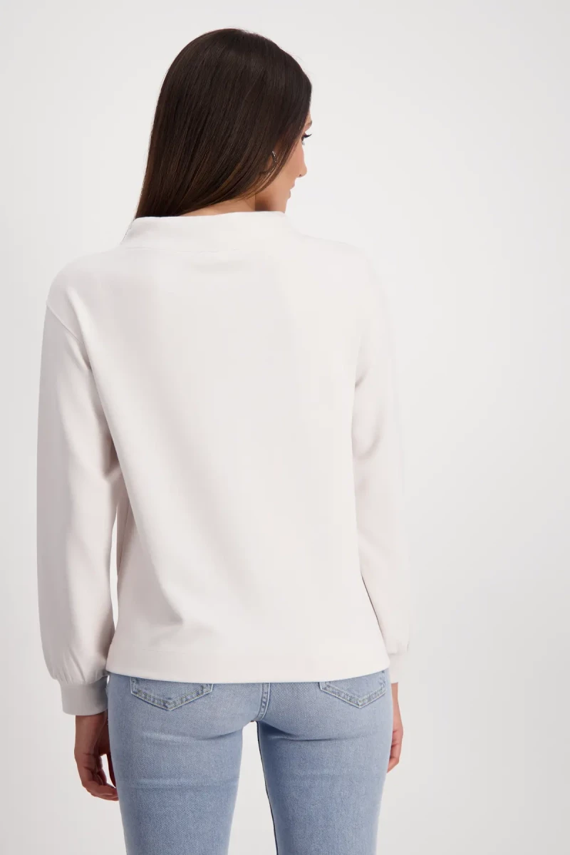 Monari Sweatshirt mit Stehkragen Nur für heute