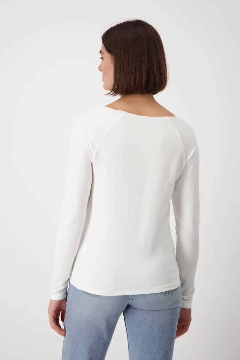 Monari Shirt mit Parfüm Flakons Print Sonderangebot der Fabrik