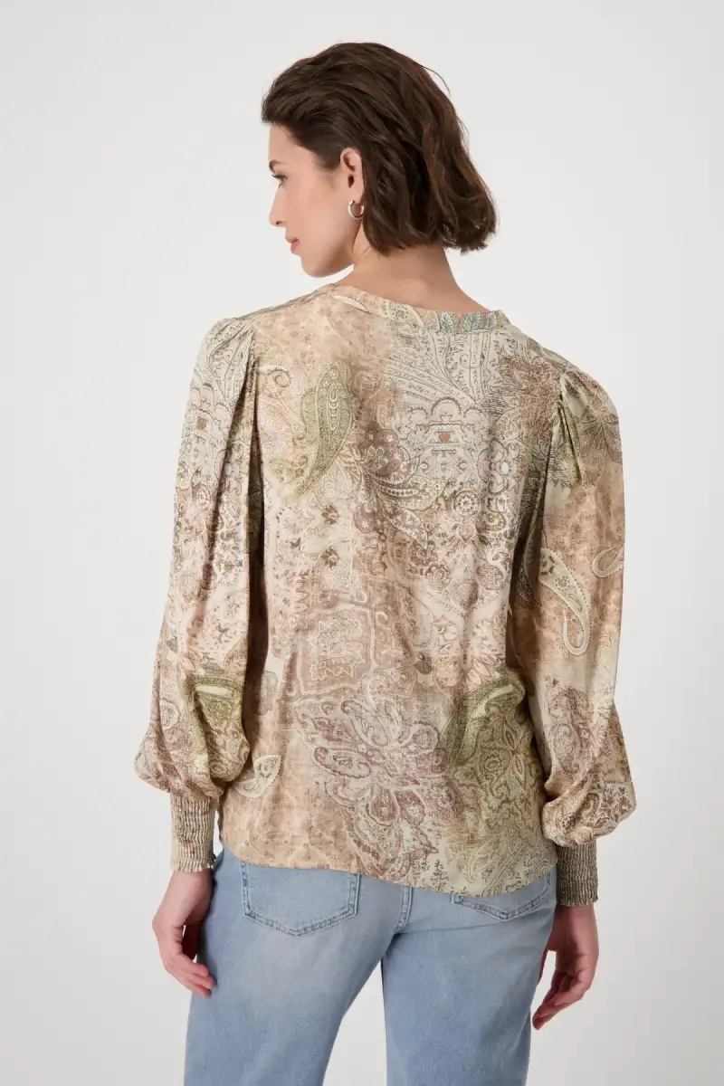 Monari Bluse mit Paisleymuster Discount Store für neue Produkte