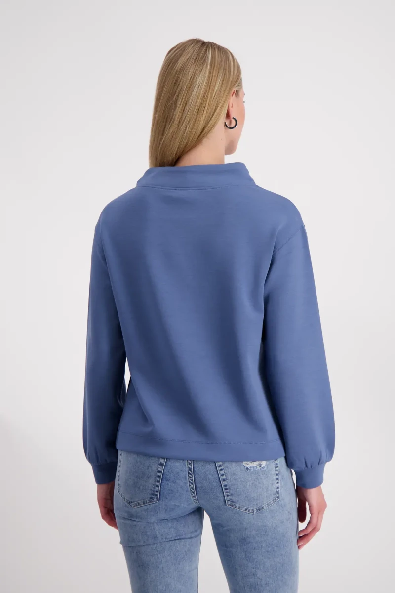 Monari Sweatshirt mit Stehkragen Clearance-Verkauf