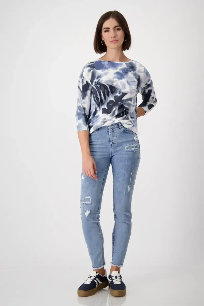 Monari Shirt mit Blumenmuster Speichern exportieren