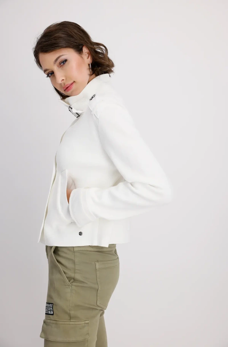 Monari Kurze Trench Strickjacke Sonderangebot