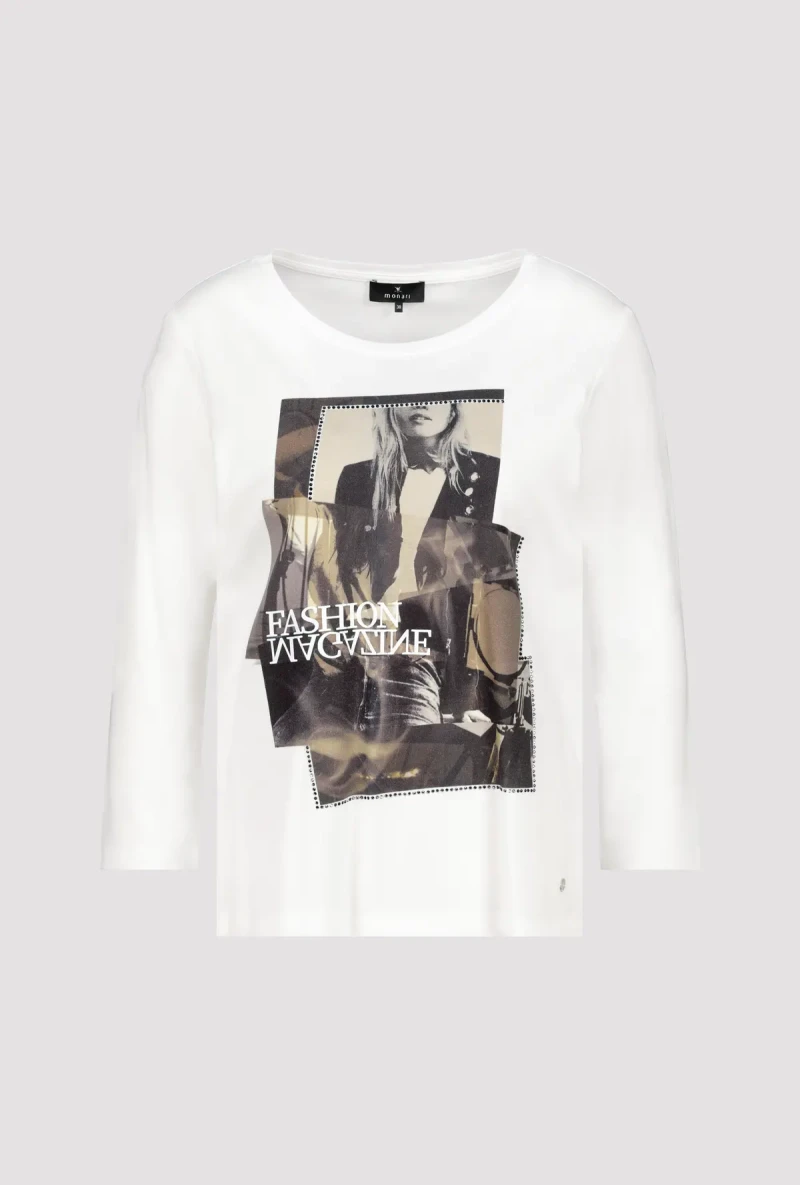 Monari Shirt mit Frauen Print Exklusivangebot