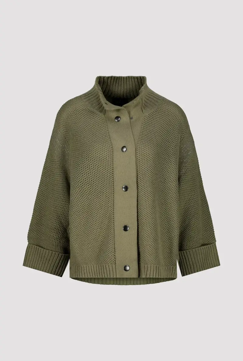 Monari Strickjacke mit Wabenmuster Preisnachlass