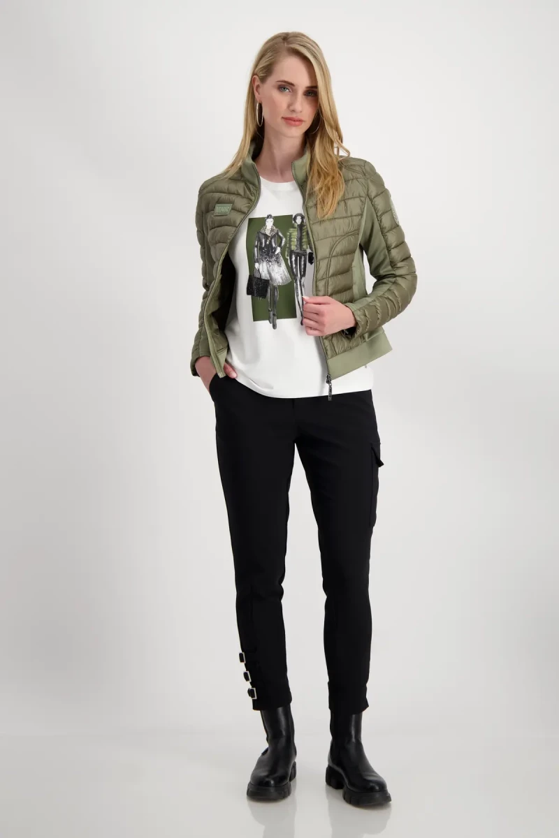 Monari Shirt mit Frauen Print Weihnachtsangebot