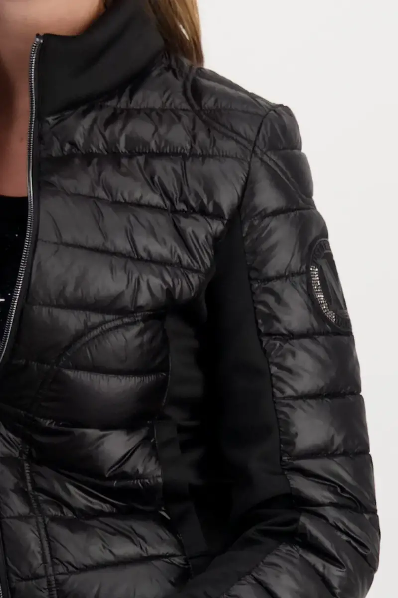 Monari Steppjacke mit Neopren Neueste Mode
