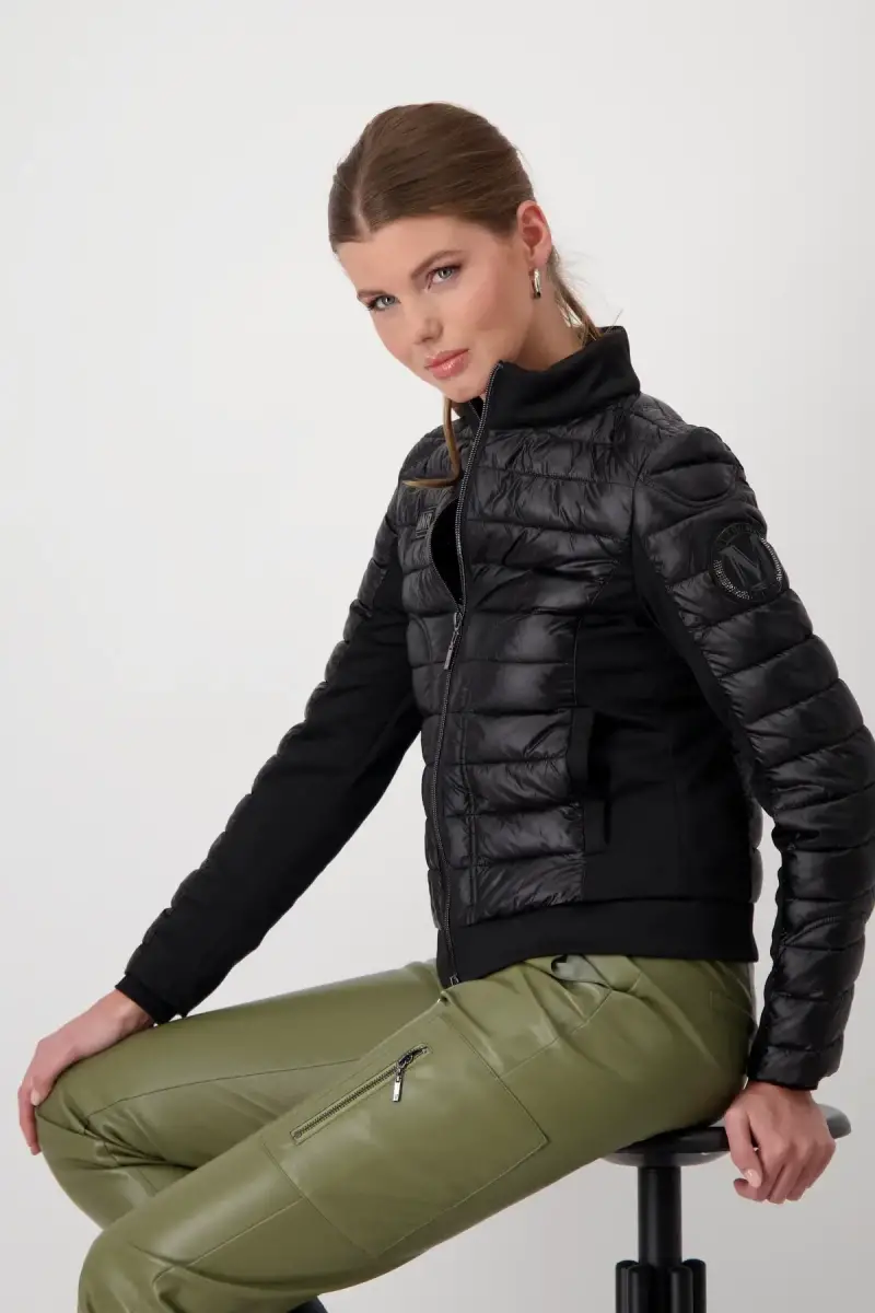 Monari Steppjacke mit Neopren Neueste Mode