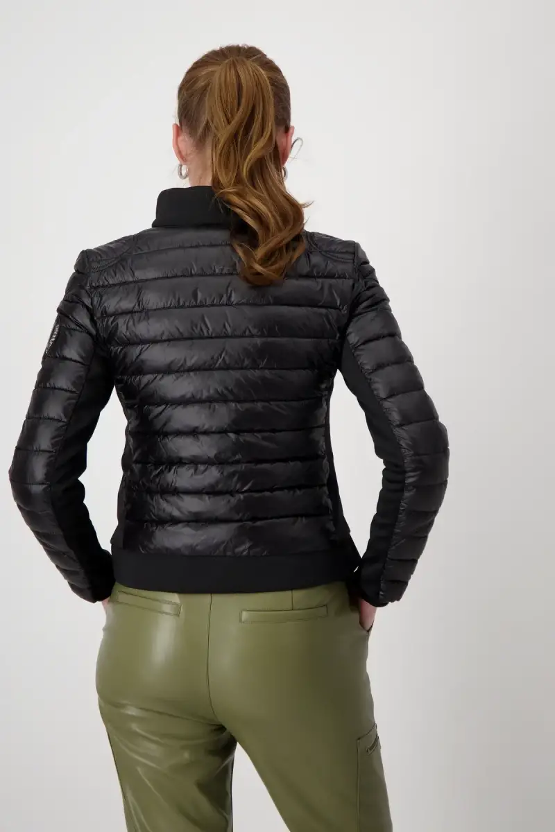 Monari Steppjacke mit Neopren Neueste Mode