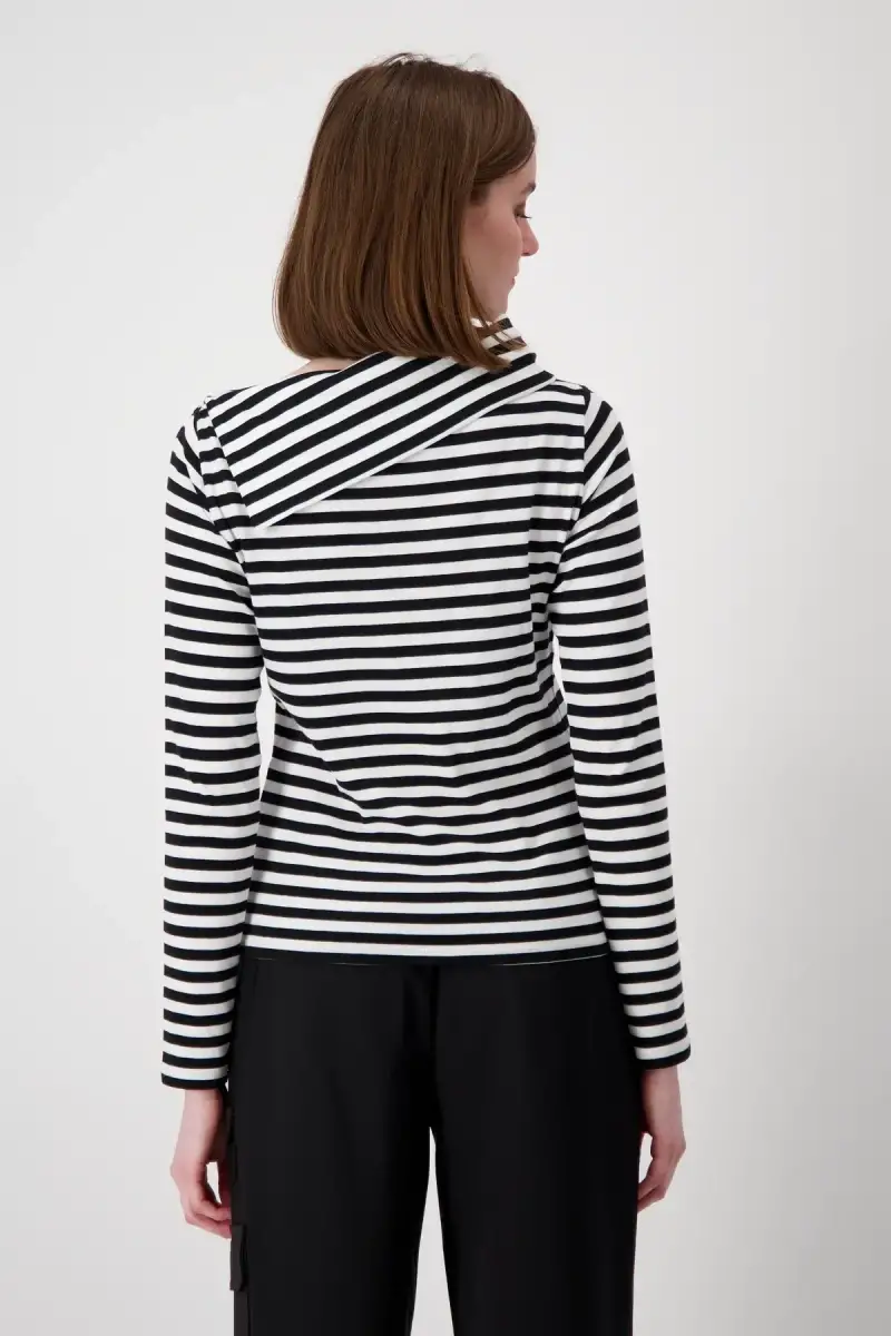 Monari Shirt mit Streifenmuster Exklusive Angebote