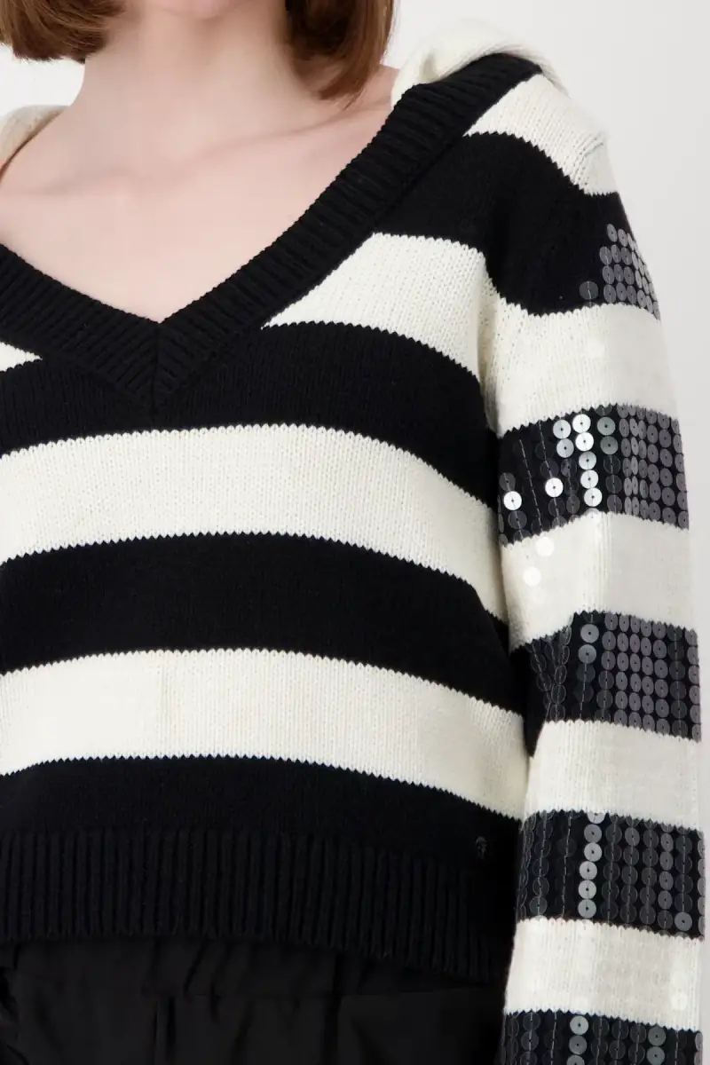 Monari Strickpullover mit Streifen Bestseller