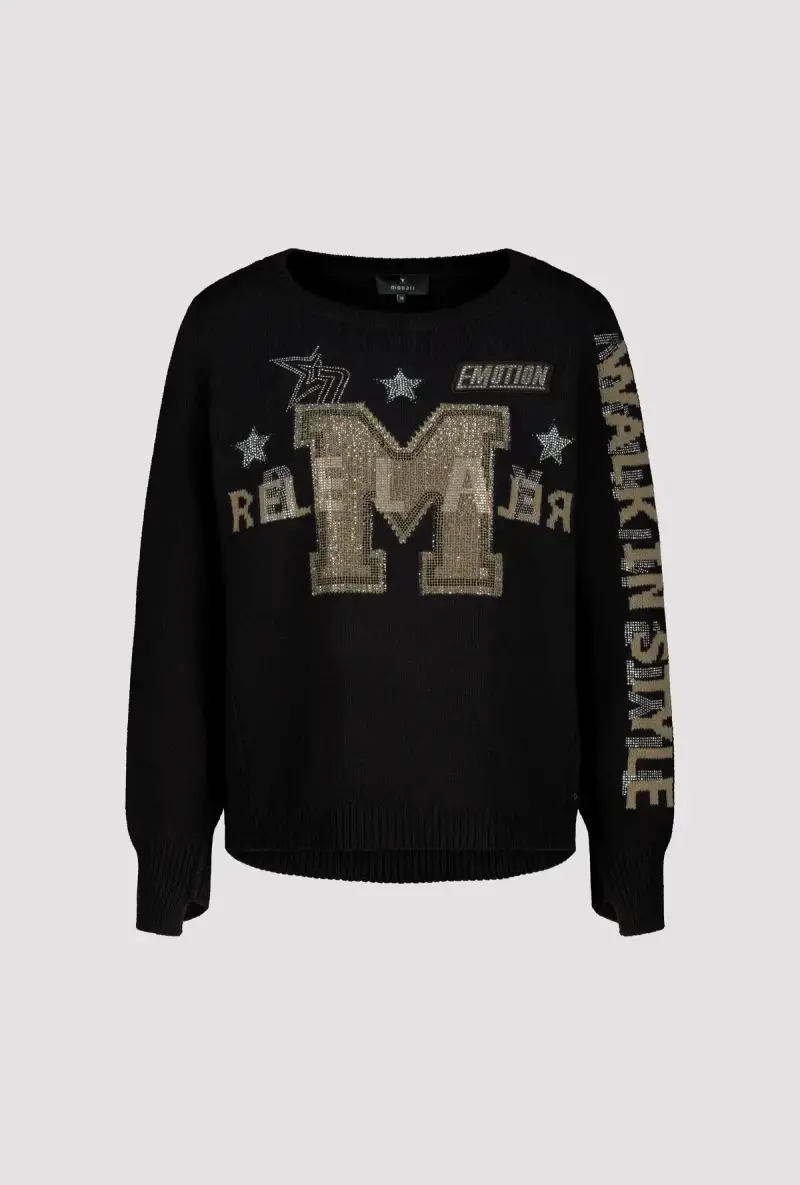 Monari Pullover mit Strass Räumungsverkauf