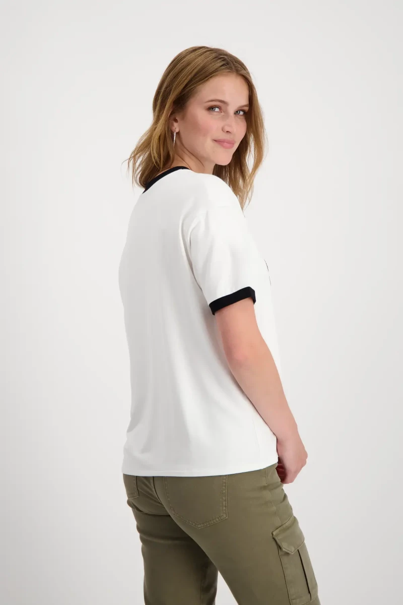 Monari T Shirt mit Frauen Print Sonderangebote