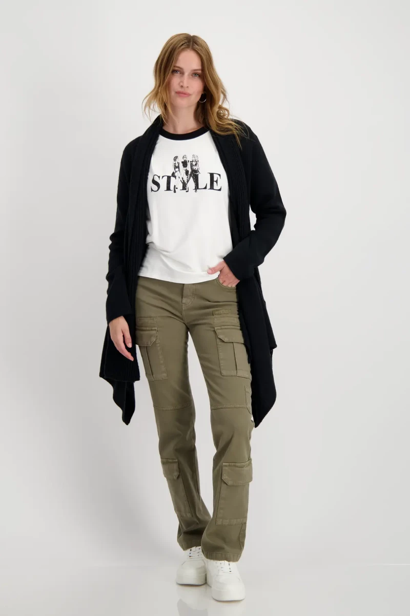 Monari Strickjacke mit Schalkragen Riesige Ersparnisse