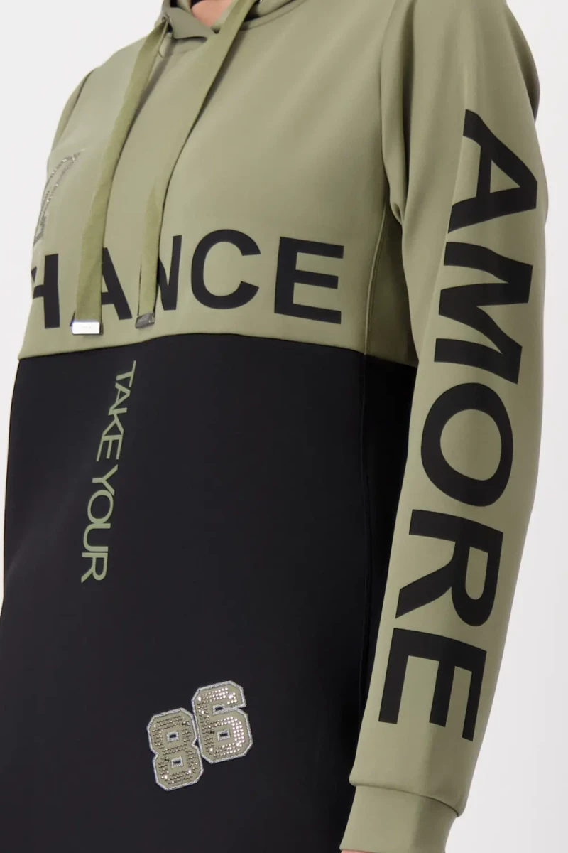 Monari Kleid mit Kapuze Tiefpreis