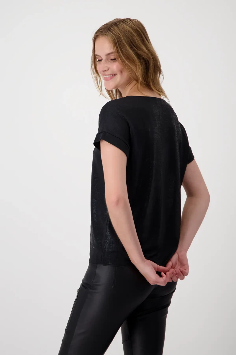 Monari Glänzendes T-Shirt Begrenzte Freigabe