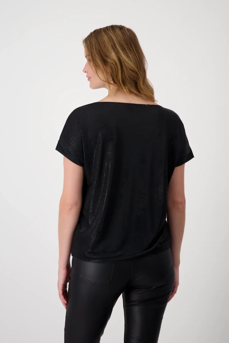 Monari Glänzendes T-Shirt Begrenzte Freigabe
