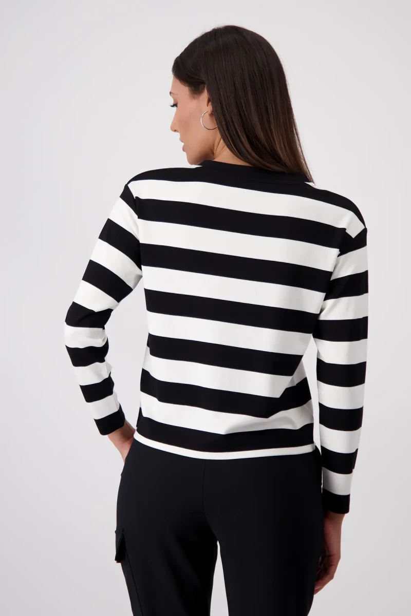 Monari Gestreiftes Sweatshirt JETZT KAUFEN