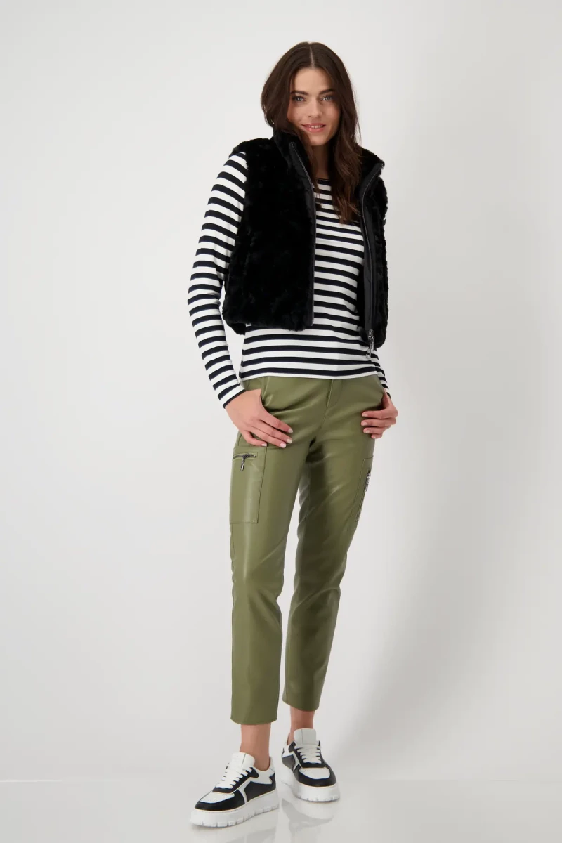 Monari Gestreiftes Shirt Letzter Tag