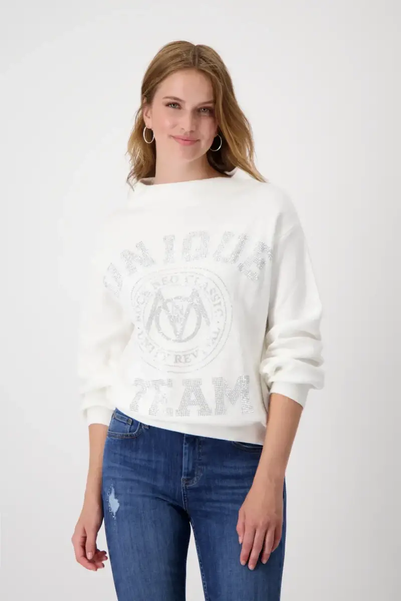 Monari Pullover mit Strass Vierteljährliche Förderung