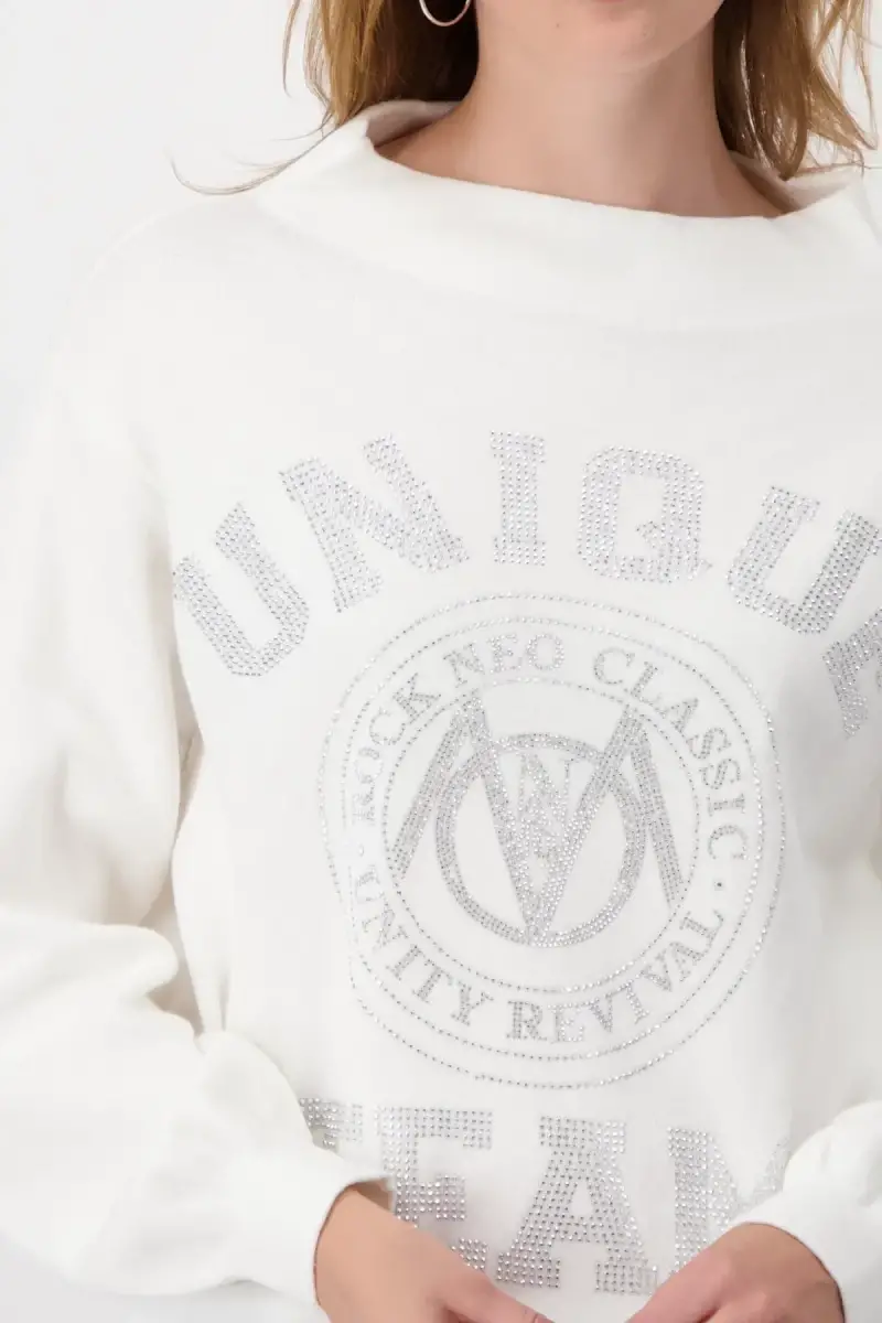 Monari Pullover mit Strass Vierteljährliche Förderung