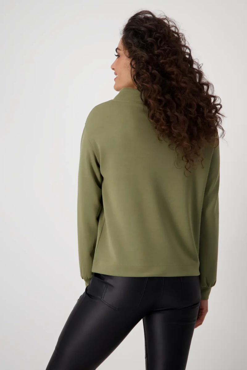 Monari Sweatshirt mit Stehkragen 50% Rabatt mit kostenlosem Versand