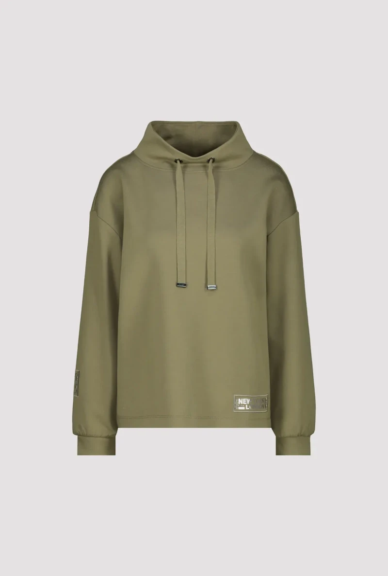 Monari Sweatshirt mit Stehkragen 2025