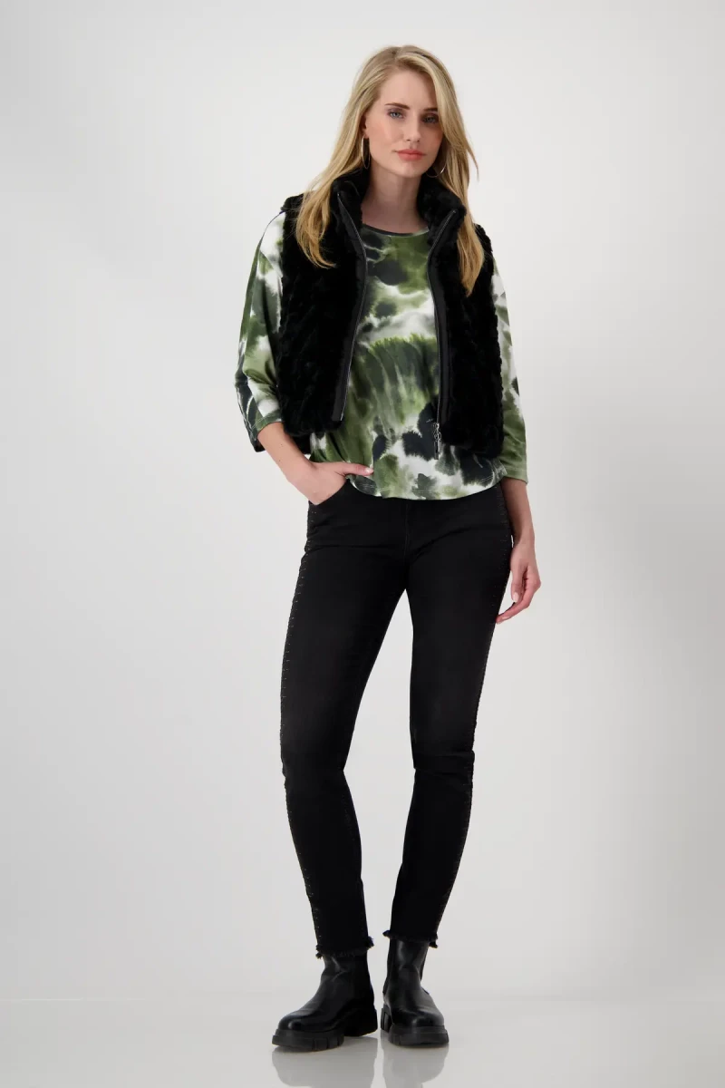 Monari Shirt mit Blumenmuster Verkauf