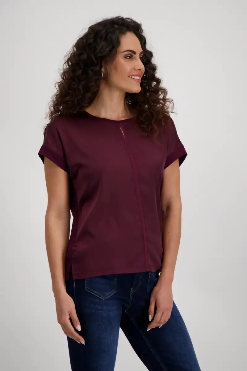 Monari Blusenshirt mit Cut-Out Lagerräumung