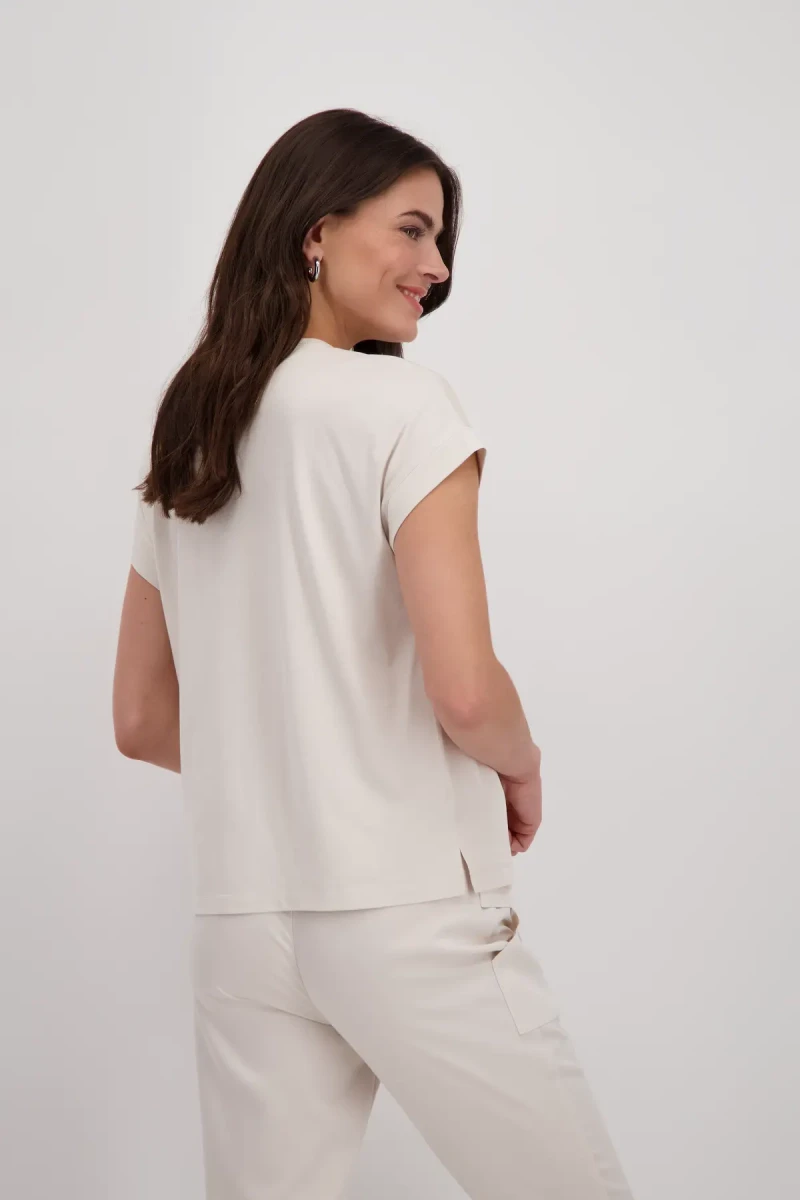 Monari Blusenshirt mit Cut-Out Räumungsverkauf