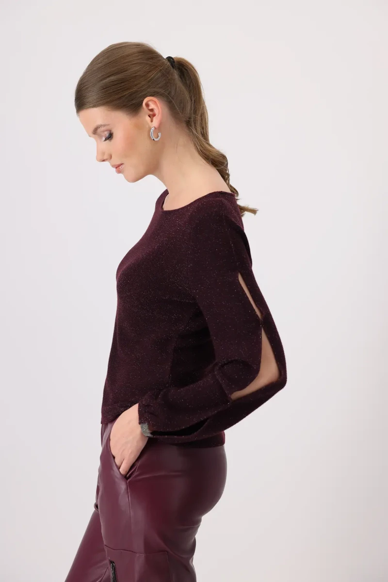 Monari Linksstrick Pullover Kauf eins, bekomm eins gratis