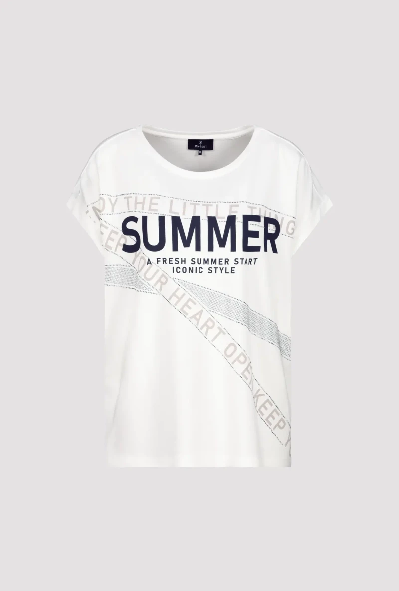 Monari Shirt mit Schrift Riesige Ersparnisse