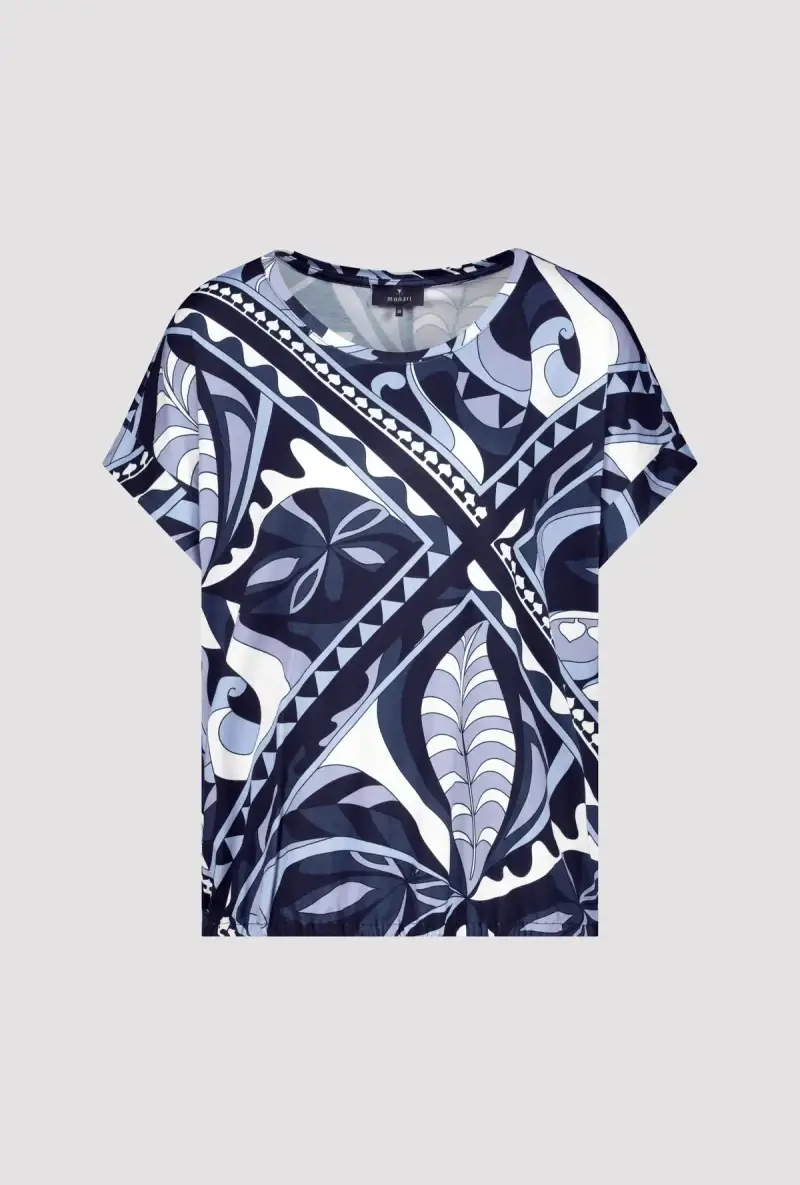 Monari T-Shirt mit Ornamentmuster Tiefpreis