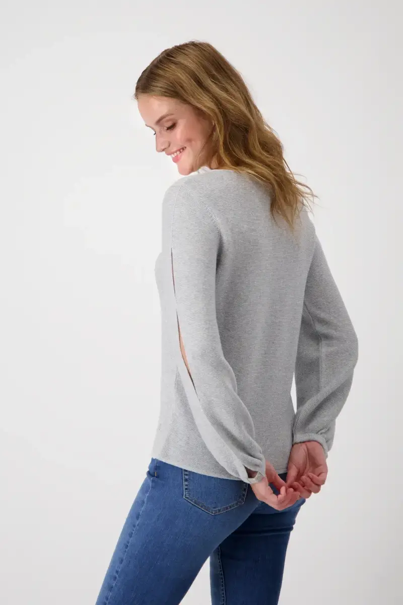 Monari Linksstrick Pullover Super Sparpreis
