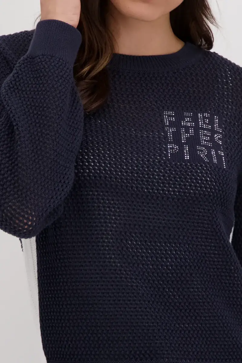 Monari Pullover Colorblocking Letzte 3 Tage