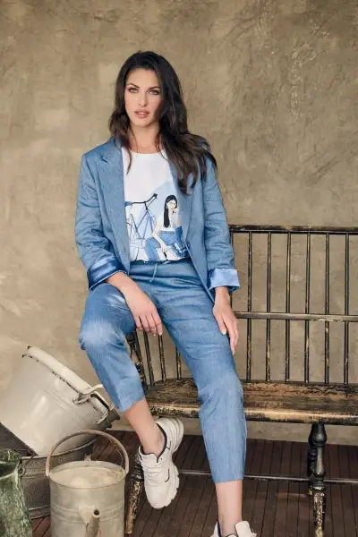 Monari T-Shirt mit Print Zeitbegrenzte Promotion