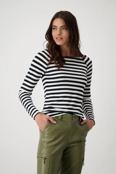 Monari Leinen Bluse Speichern exportieren
