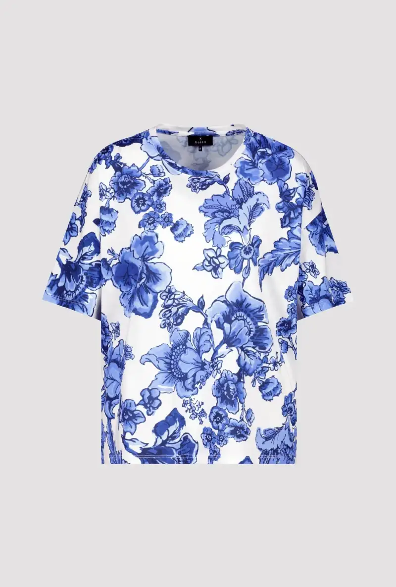 Monari T Shirt mit Blumen Günstiger Verkauf