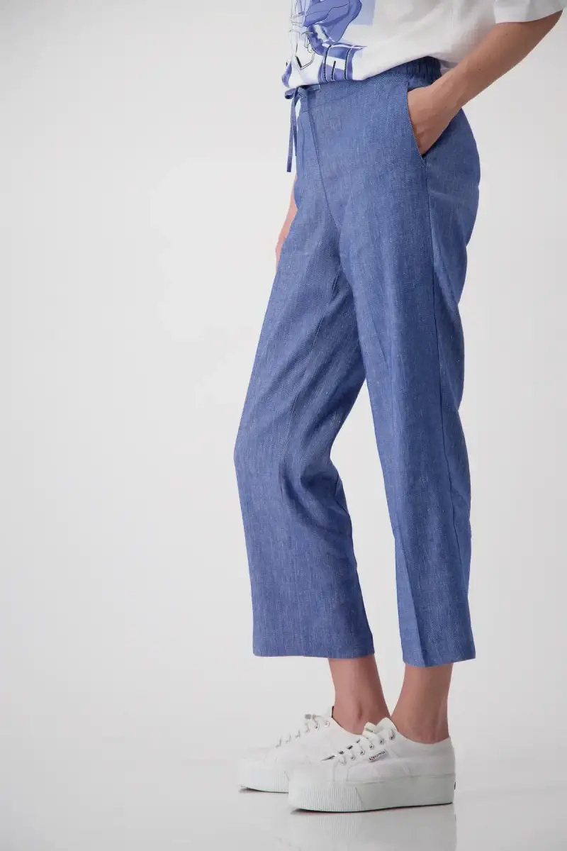 Monari Leinen Hose Fabrikverkauf