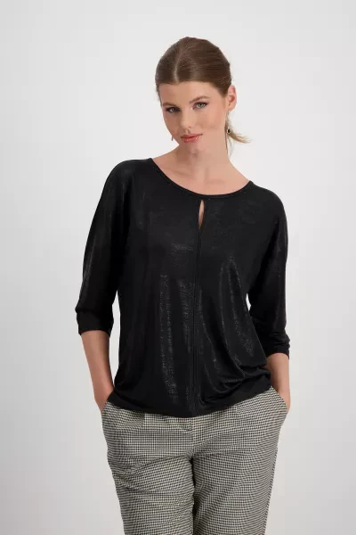 Monari Satin Blusenshirt Exklusivangebot