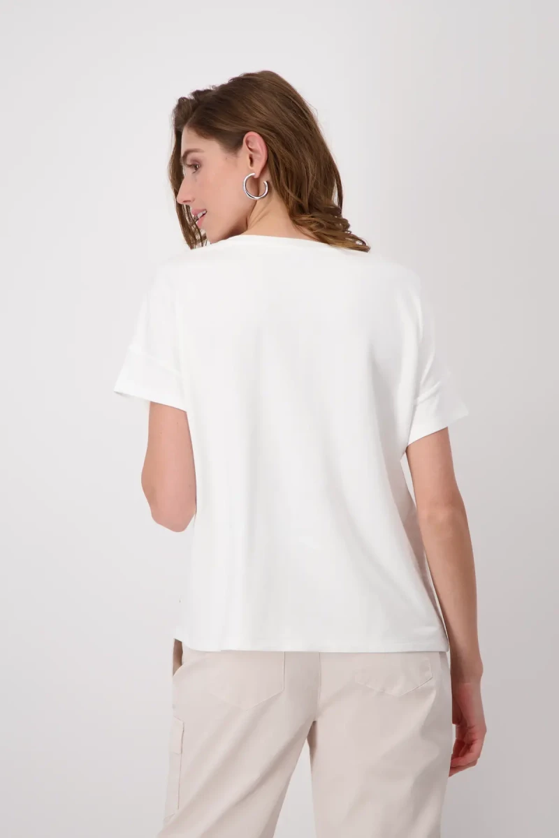 Monari T-Shirt mit Frauen Zeichnung Osterangebot