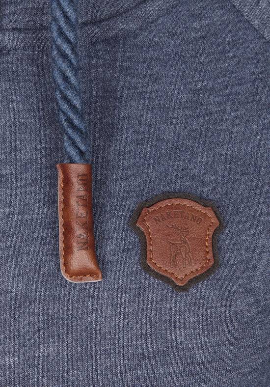 ﻿Naketano Brazzo - Indigo Blue Melange Große Rabatte