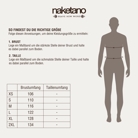 Naketano Krokettenhorst - Indigo Blue Melange Kostenlose Rückgabe