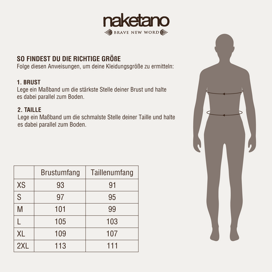 Naketano New T-Shit - White Begrenzt auf 3 Tage